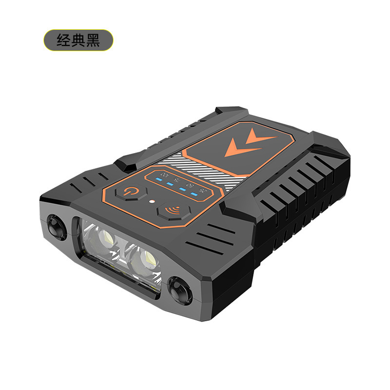 Nuevo sombrero de inducción inteligente clip de luz pesca especial noche Luz de pesca sombrero de ala luz ultra-luz cabeza-montado impermeable inducción faro