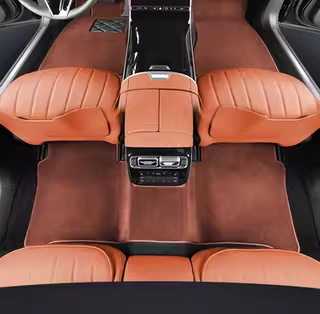 Suitable for Maybach S-Class S400L, Mercedes-Benz E300L, GLS, car-specific pure wool floor mats, original car carpet