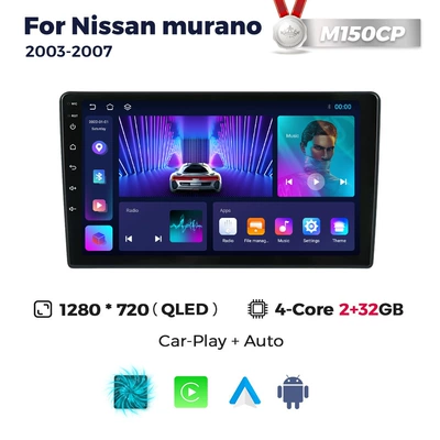 Murano Android Large-Screen – DVD Navigation - m150cp-232-quad-core-wifi-version