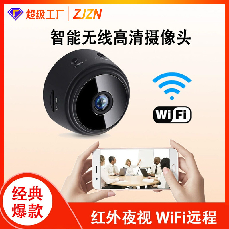 Cámara WiFi inalámbrica A9, vigilancia remota HD