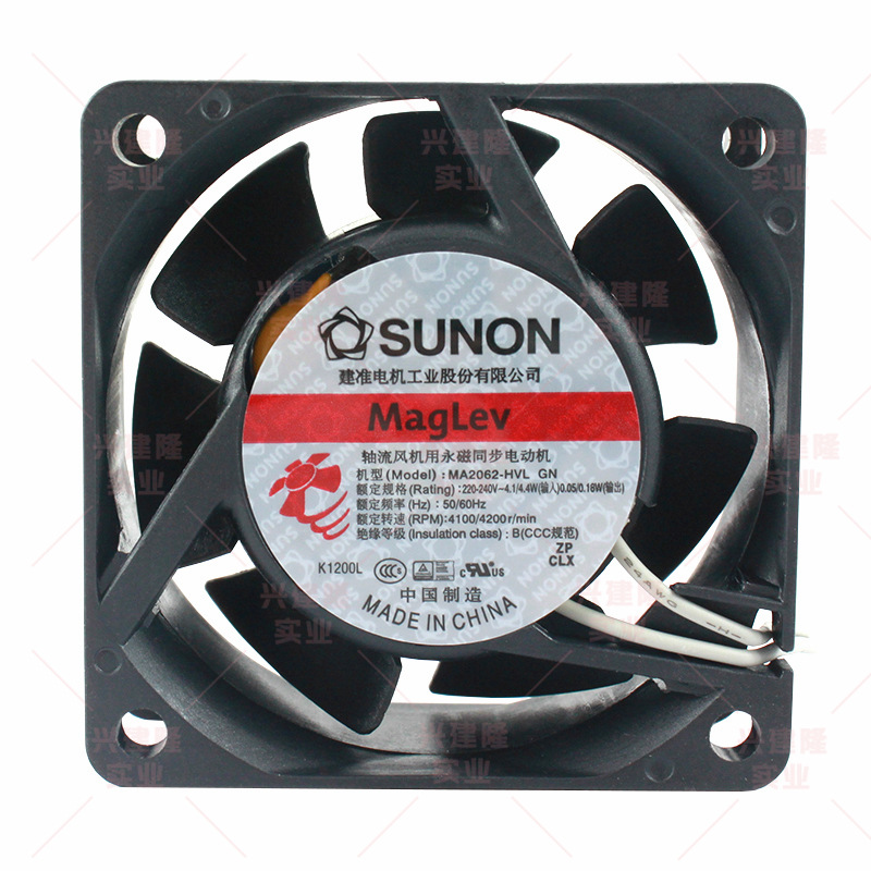 ��׼SUNONƷ��MA2062-HVL GN 60*60*25 ����220V EC�Ÿ���ȴ����