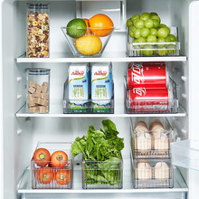 冰箱鸡蛋收纳盒食品保鲜盒厨房蔬菜水果饮料整理筐冷冻专用储物盒