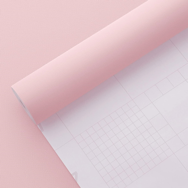 Wall Self-Adhesive Wallpaper Pvc Simple Solid Color Background Wall Wallpaper Waterproof, Moisture-Proof and Dirt-Resistant Rental House Dormitory Wall Stickers