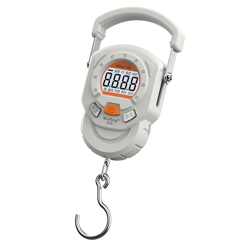 USB перезаряжаемые портативные весы для рыбалки 60 кг, весы с 60kg крючками, бытовые продуктовые весы, электронные весы, Прямая поставка