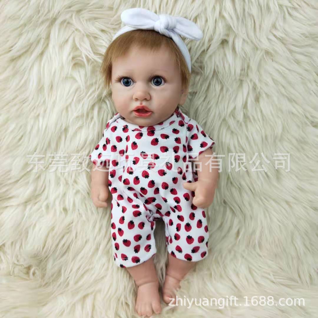 Muñeca realista muñeca de 12 pulgadas muñeca suave 30cm muñeca en stock Henghua