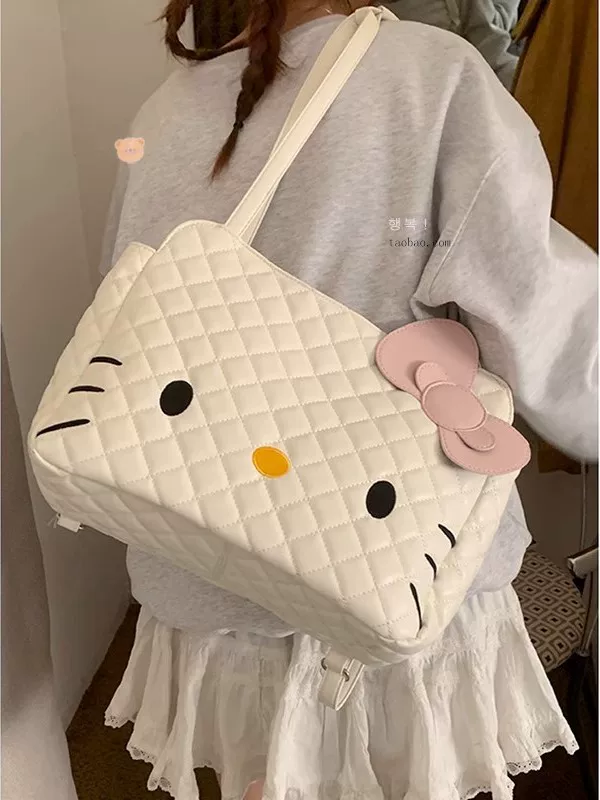 Trend fashionable cartoon handheld small backpack, capacious bag