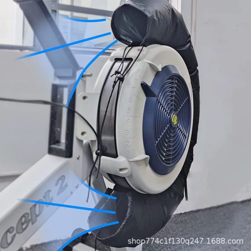 Крышка проводника воздушного потока гребца пакета вентилятора машины крытая может держать крутой пока Гребля