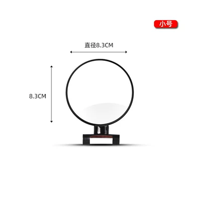 wide-angle auxiliary mirror, Large field of view rear view auxiliary mirror - wg-round-mirror-small-size-black-single-pack