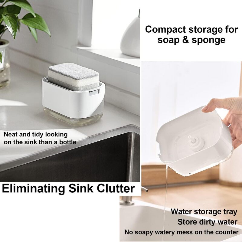 Kitchen Countertop Storage Rack Manual Press Soap Dispenser Dishwashing Liquid Dispenser Soap Box Dishwashing Liquid Dispenser Kitchen Countertop Storage Rack Manual Press Soap Dispenser Dishwashing Liquid Dispenser Soap Box Dishwashing Liquid Dispenser