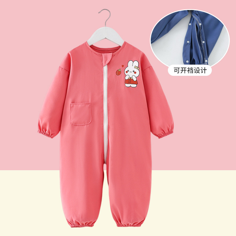 Mameluco Impermeable de Gateo para Bebés de Fibra de Poliéster, Protege Todo el Cuerpo, para Gateo y Exteriores image 35