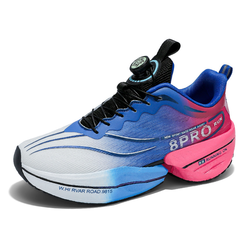 Chitu 8pro zapatillas para correr tablero de carbono para hombre, suela gruesa, jóvenes estudiantes, cuatro estaciones, zapatillas de deporte con absorción de impactos ultraligera F8