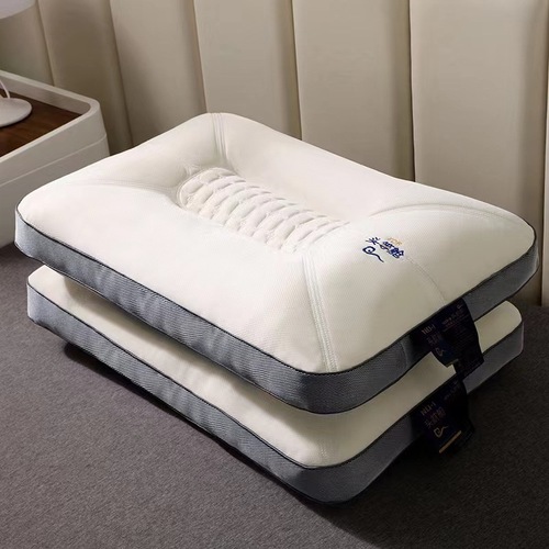 New three-sided net-side starry cabin pillow cloud cabin pillow core space capsule latex pillow star hotel sleeping comfort