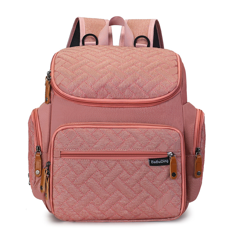 Nuevo paquete de gran capacidad para mamás se puede colgar en cochecito, paquete portátil para madres y bebés, multicapa de almacenamiento, mochila de viaje