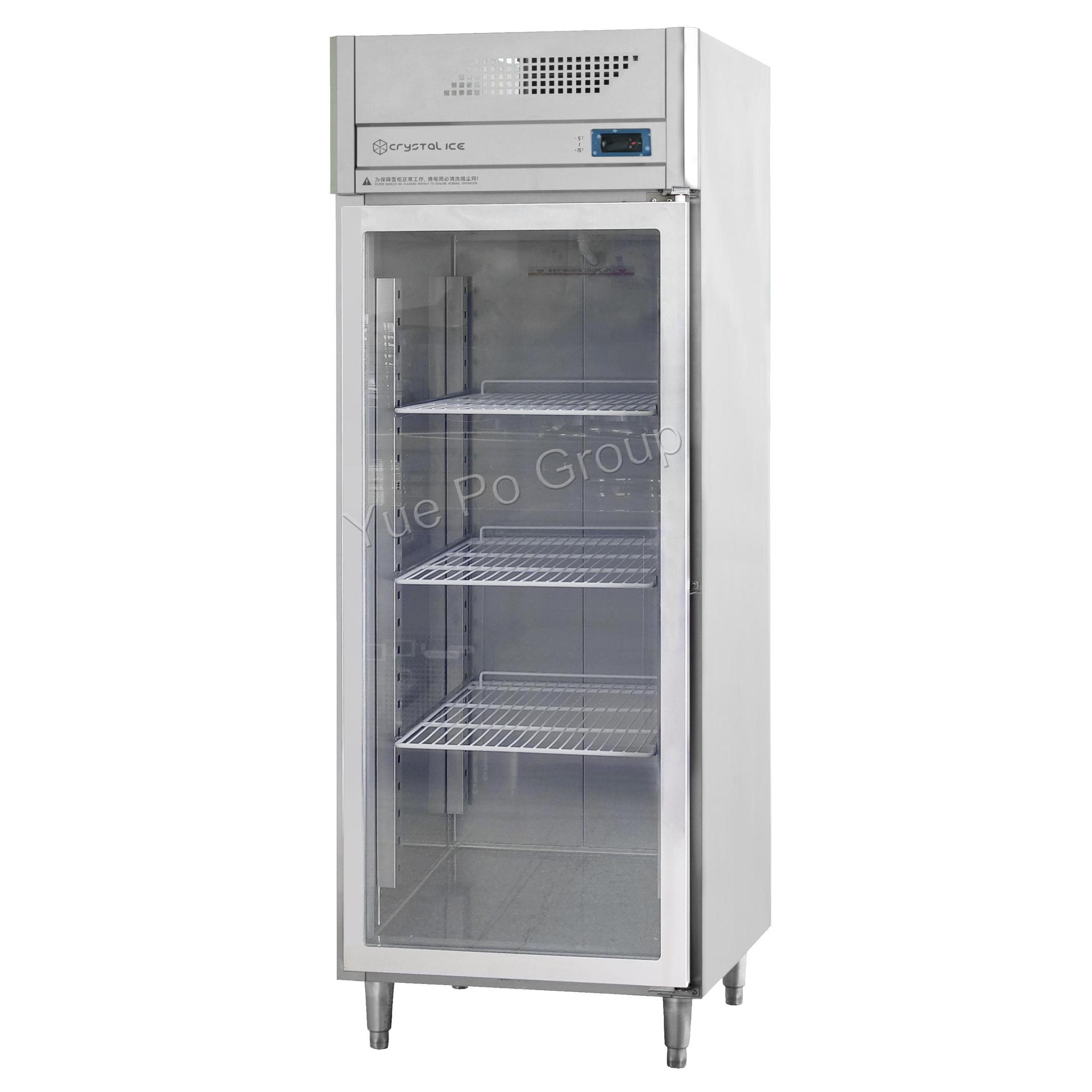 雪宝高身冷藏柜 单大玻璃门 GN2/1 (风冷) S2