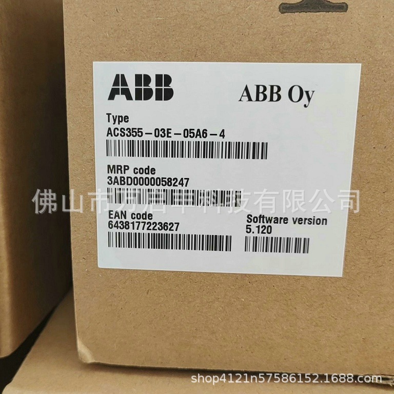 ABB变频器  ACS355-03E-05A6-4  全新包装 现货 议价