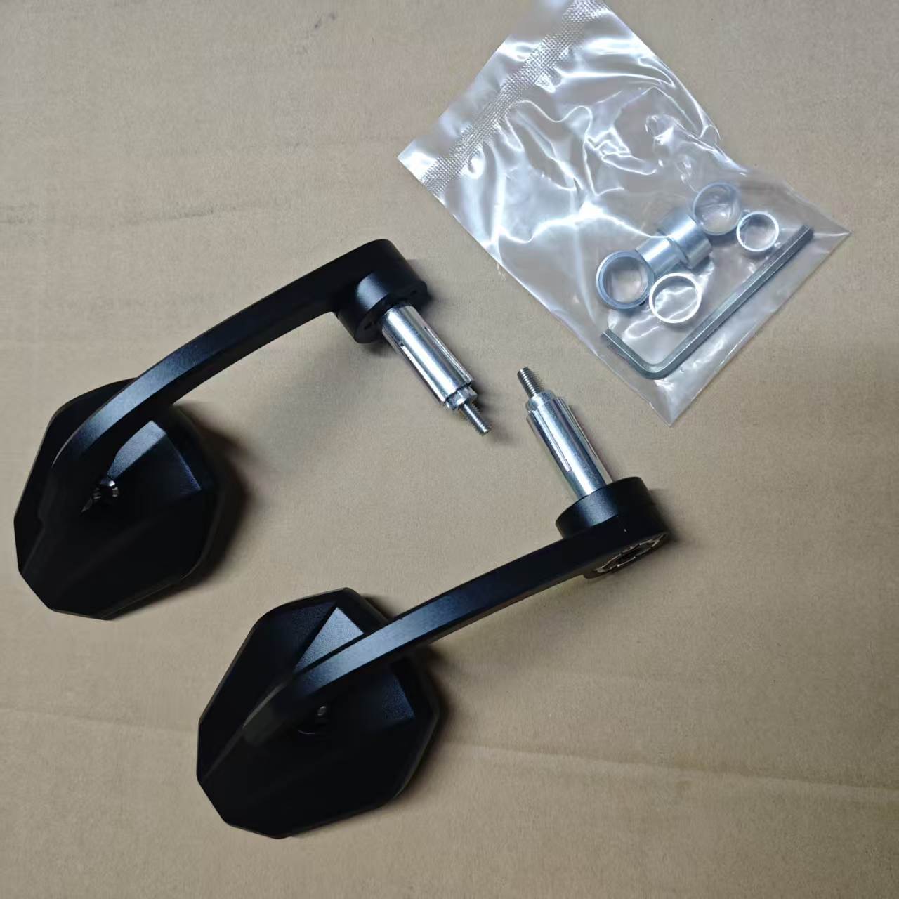 Modified All-Aluminum Cnc Handlebar Rearview Mirror Suitable for Nk800 Motorcycle, Niu 9, and Yadea Electric Scooter