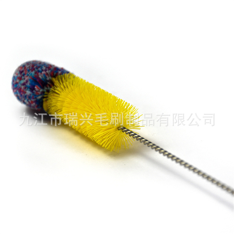 黄尼龙蓝白红棉线无手柄5