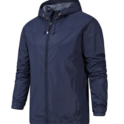 Outdoor windproof and waterproof four-season mountaineering jacket, men's thin spring and autumn single-layer jacket, one-piece drop shipping for women