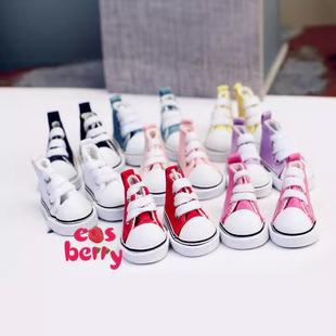 �������Ь 6��bjd JP �޻����� ϵ������Ь 5cm doll plimsolls