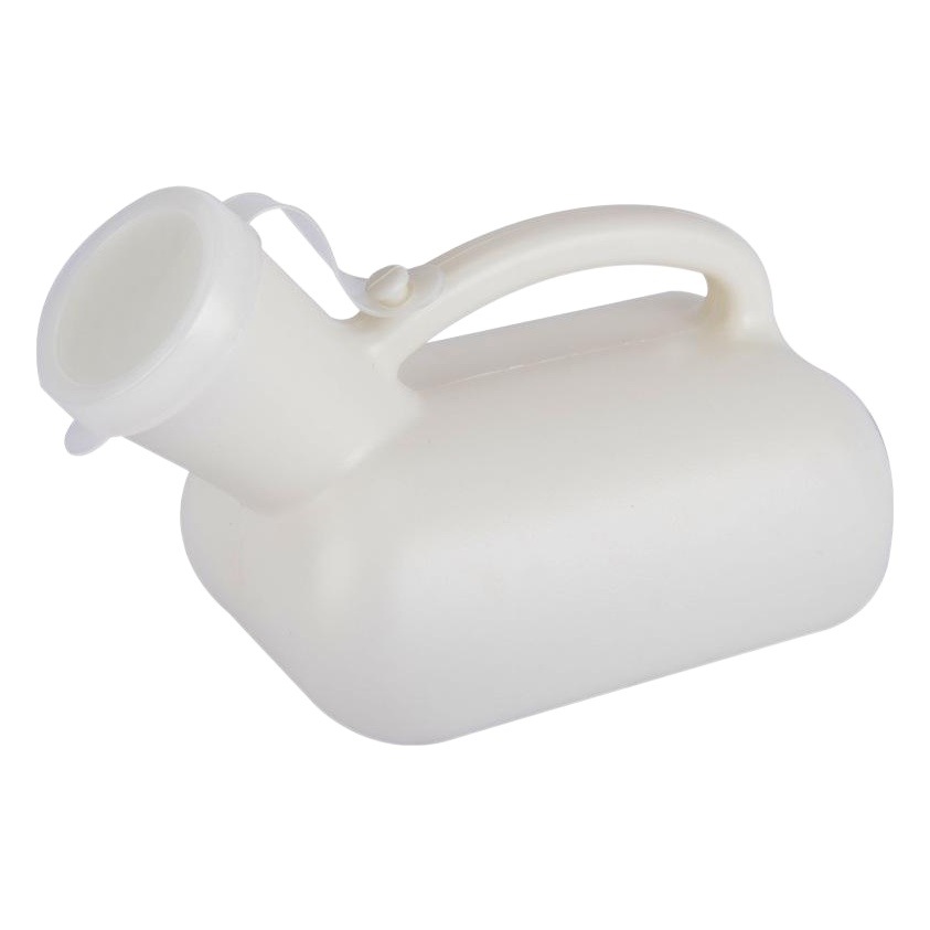 Urinal 1000ml men's thickened portable large capacity night pot for the elderly with lid adult urinal bed urinal