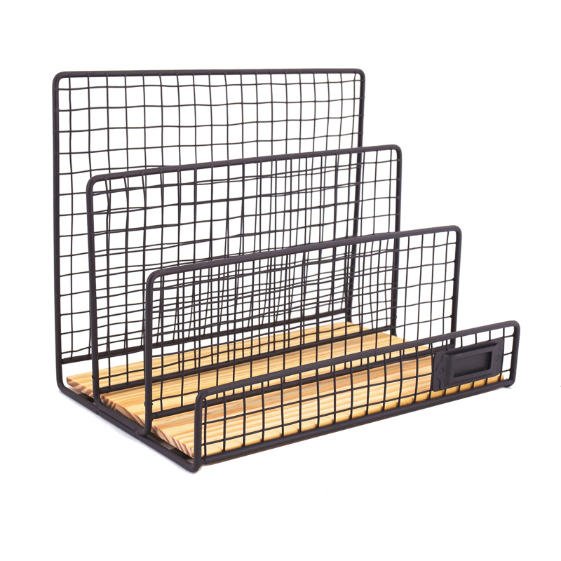 Organizador de Escritorio Creativo, Separador de Metal para Facturas, Suministros de Oficina, Almacenamiento de Documentos, Archivador de Papelería, Almacenamiento Creativo image 7