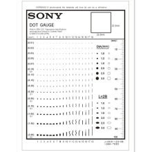 适用于点规污点卡点线规菲林尺外观比对卡污点规缺陷点规检验