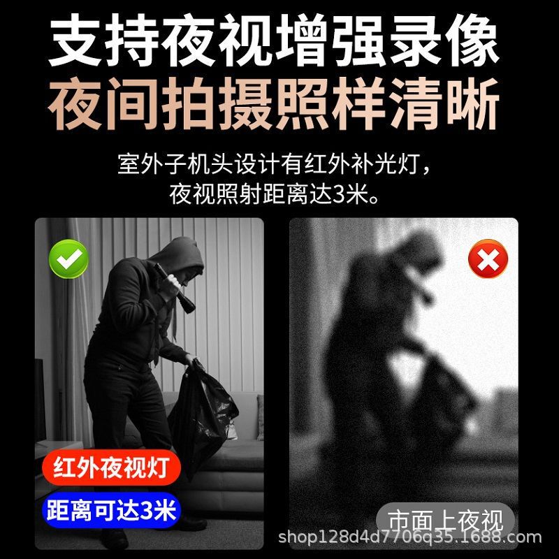 外贸爆款涂鸦智能wifi猫眼门铃MINI猫头智能无线可视对讲侦测夜视|undefined