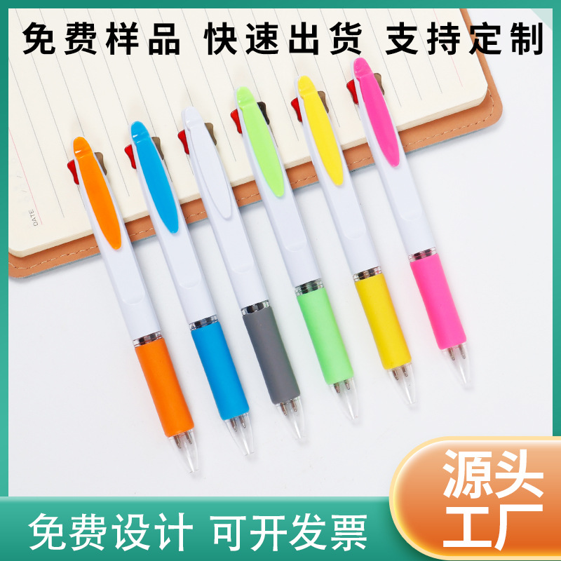 Bolígrafo publicitario barato venta al por mayor impresión de logotipo código QR regalo comercial