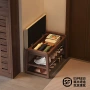 实木家用一体入户鞋架