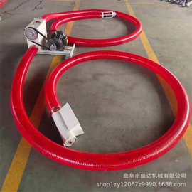 自吸式牛筋软管吸粮机现货小型输送机4寸6米小型上料机抽沙机图片