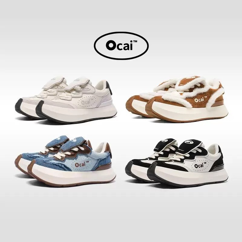 Ocai Cloud Runner 云朵鞋 休闲鞋复古厚底增高小众国潮牌板鞋女