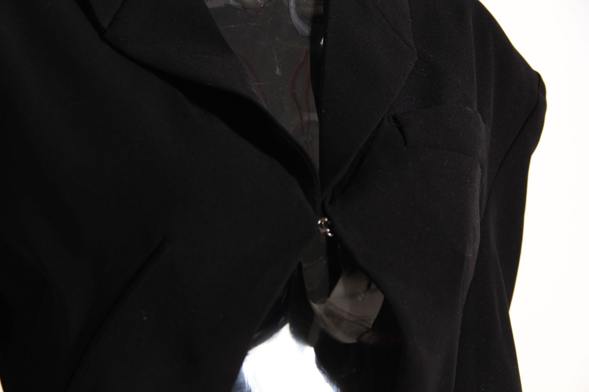 Women's Clothing Niche design deconstructed herringbone suit female tie wide shoulder suit jacket hollow straight pants two piece suit_voghion.com