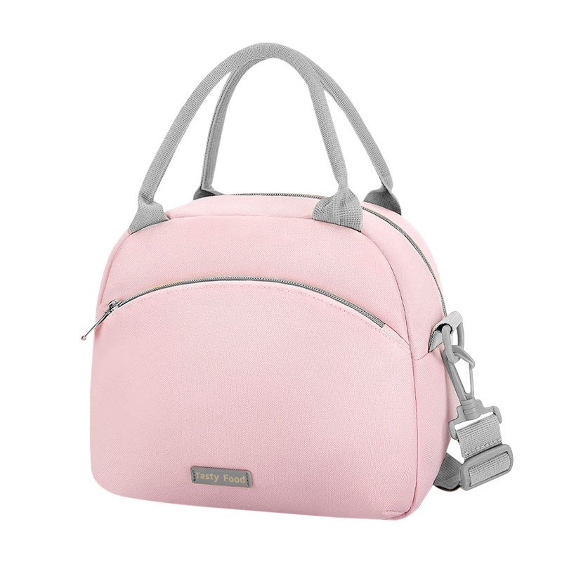 Nueva caja de almuerzo crossbody bolsa al por mayor de gran capacidad caja de almuerzo bolsa de almuerzo portátil multifunción bolsa de aislamiento bolsa de Almuerzo