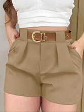 I 76448 Tie Waist Pocket Shorts ϵ���ڴ���ѝ �W���羳