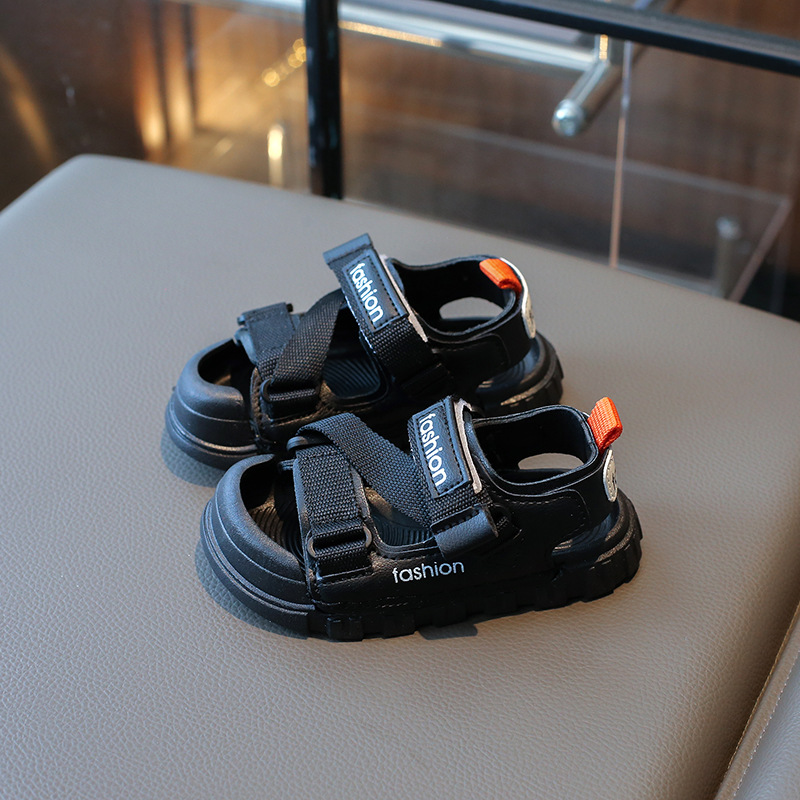 Sandalias para Niños, Estilo Verano 2026, para Niños Pequeños, Zapatos Infantiles con Punta Cerrada, Zapatos de Playa para Niños, Antideslizantes y Anti-patadas