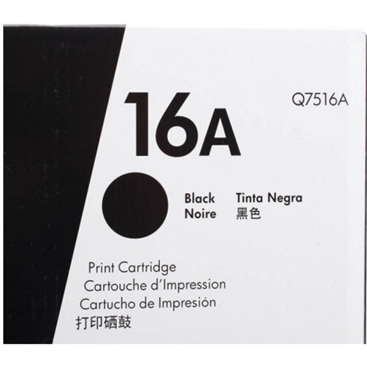 HP 16A 7516a Q7516A Cartucho de tinta de impresión original 5200n / LX / L / dtn / tn