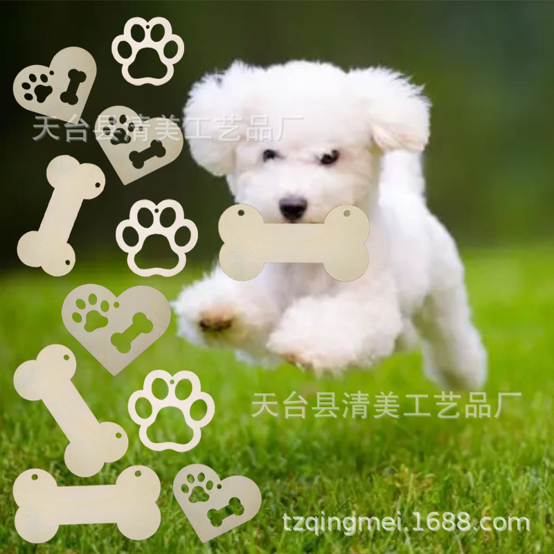 Oso de La Palma impresión huesos 3 DIY creativo madera virutas 33 unidades un paquete con 10 m cuerda cáñamo