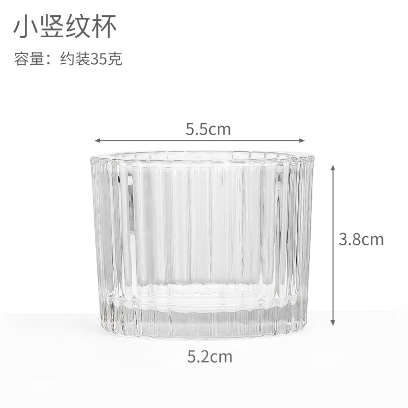 Recipiente de Vidrio para Velas Aromáticas DIY image 14