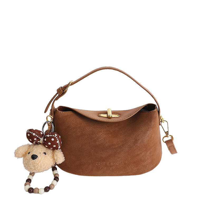 Borsa a spalla donna retrò, borsa a tracolla versatile e chic_voghion.com