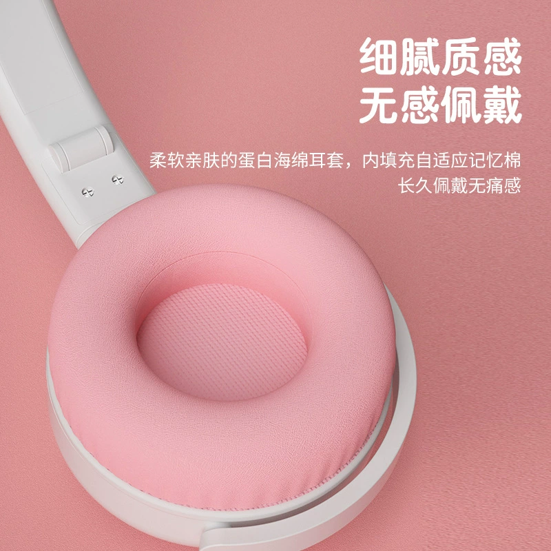 Беспроводная Bluetooth-гарнитура новая серия Медведь с свечением, игровая гарнитура с креплением на ухо, макаронная, производителя Bluetooth