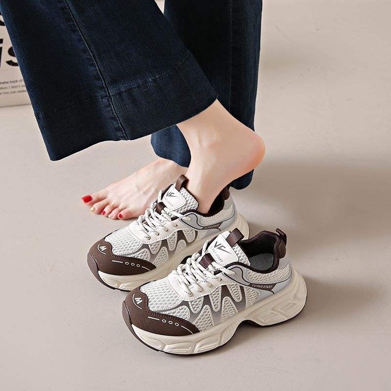 2025新款厚底劳保鞋女四季款轻便工作女式好看的钢包头防砸防刺穿