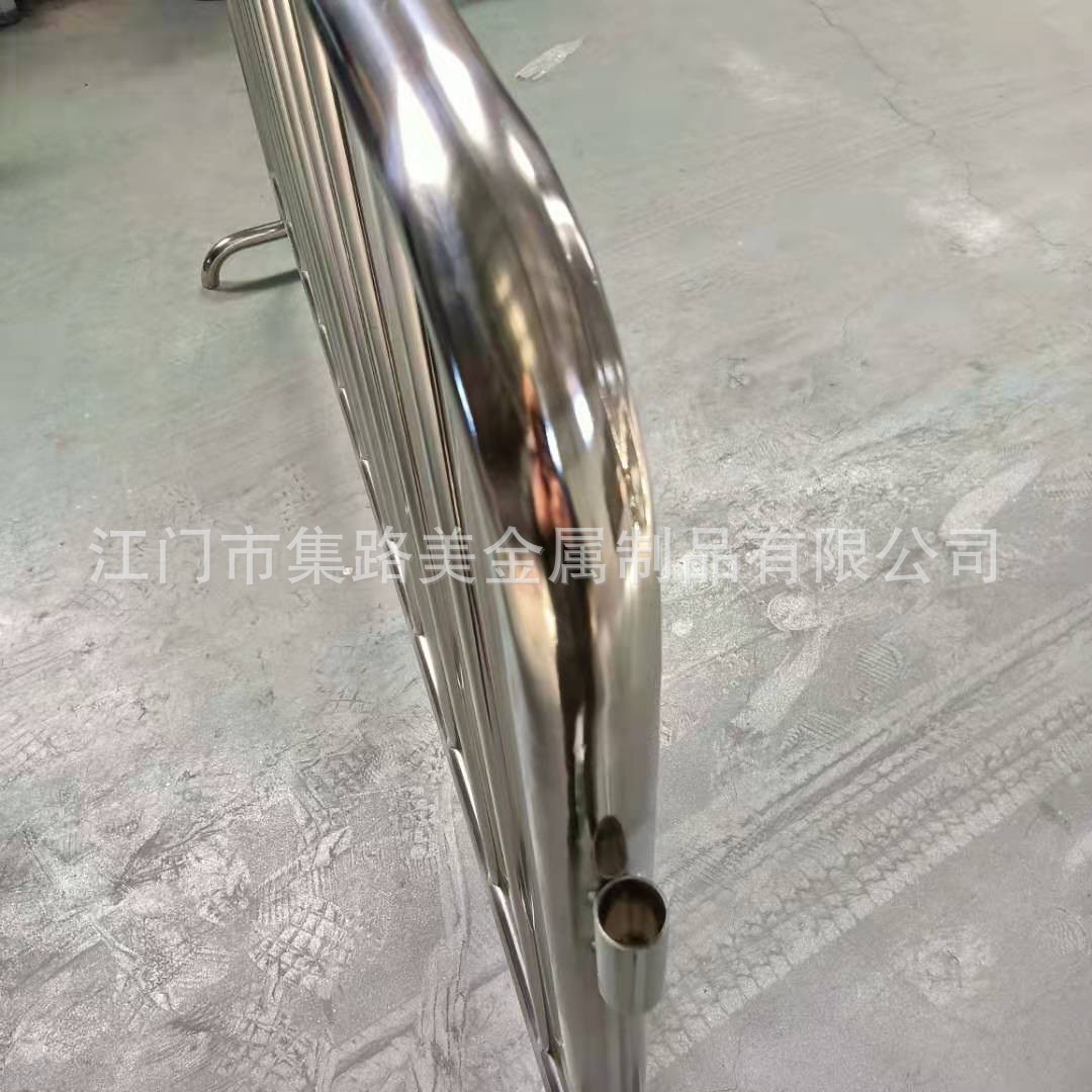 不锈钢可移动铁马 交通安全活动护栏围栏201.304不锈钢地铁隔离栏