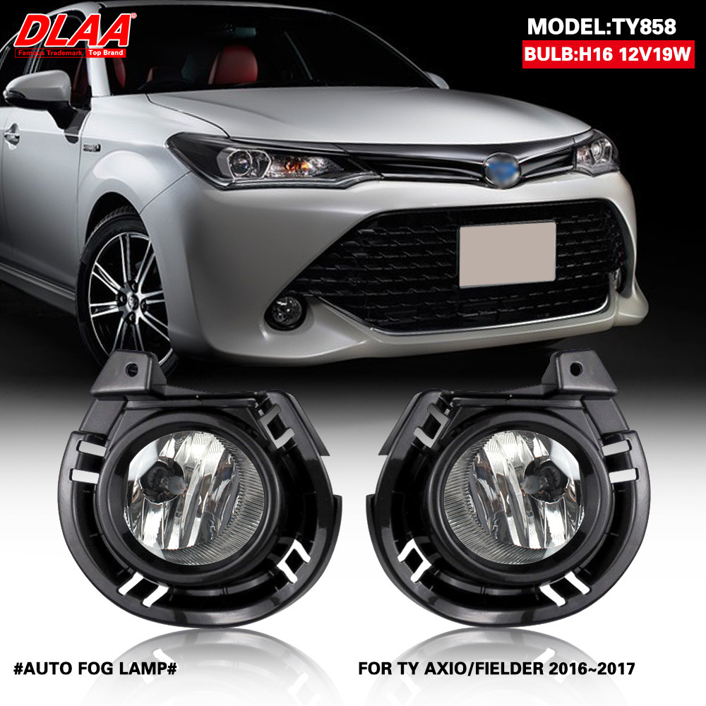 Aplicable a 16 17 conjuntos de luces de niebla delanteras de Toyota Corolla, luces de parachoques AXIO importadas, luces de colisión