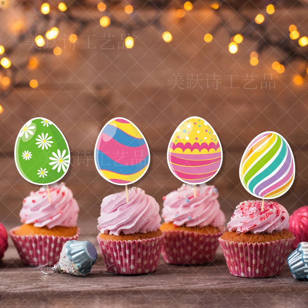 Nuevo pastel de decoración de fiesta de Pascua europeo y americano