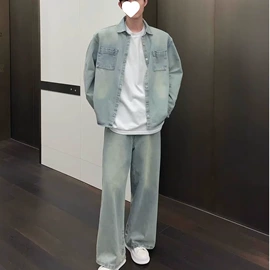 男式牛仔裤;男式夹克;男式休闲裤