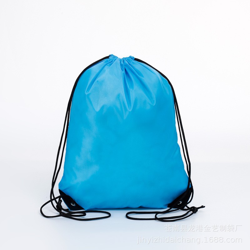 涤纶210d束口拉绳袋抽绳包牛津收纳袋篮球包衣物运动便携