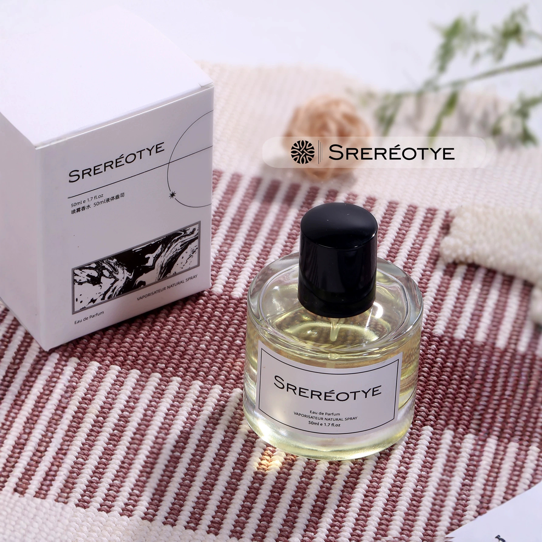 Silily Roti Smoky Jasmine Perfume for Women, Long-Lasting Light Fragrance, Fresh Scent, 50ml, Suitable for Commuting and Work