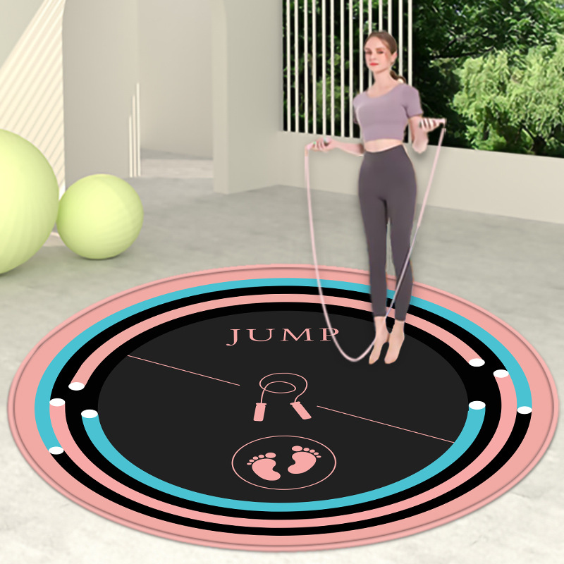 블루 엣지 라운드 피트니스 발 재단