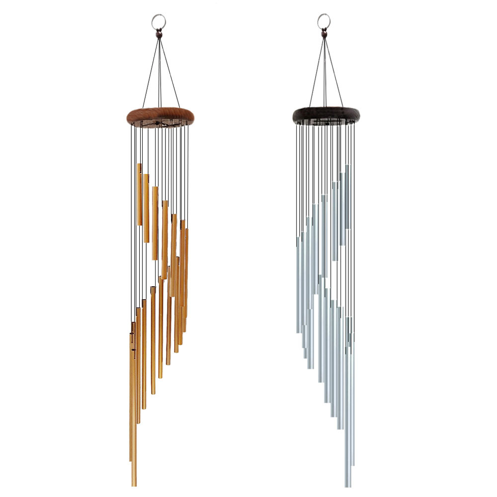 Cross-View Wind Chime Amazon 18 Metal Tube Wind Chime Decorative Home Hanging Ornament