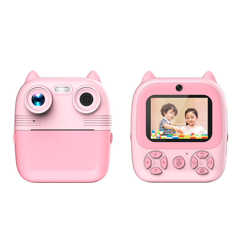 FUENTE fabricante nuevos niños Polaroid Cámara HD Foto Video impresión Cámara juguete entrega transfronteriza